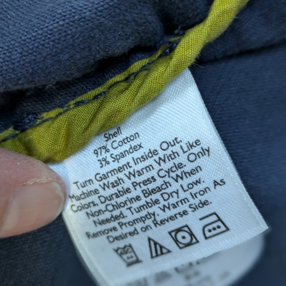 Eddie Bauer Corduroy Navy Jacket - Picture 4 of 14